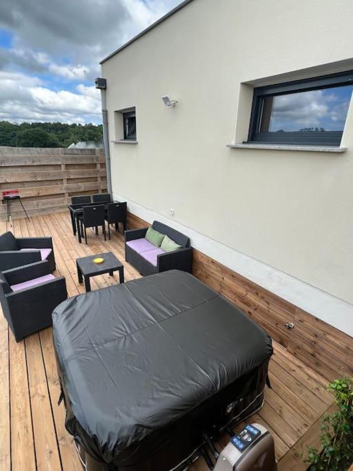 Apartmán T2 Neuf, Terrasse Et Spa Prive Josse Exteriér fotografie