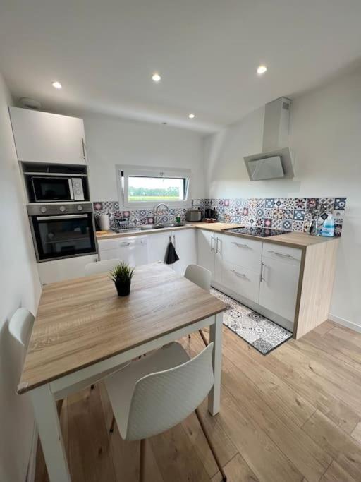 Apartmán T2 Neuf, Terrasse Et Spa Prive Josse Exteriér fotografie
